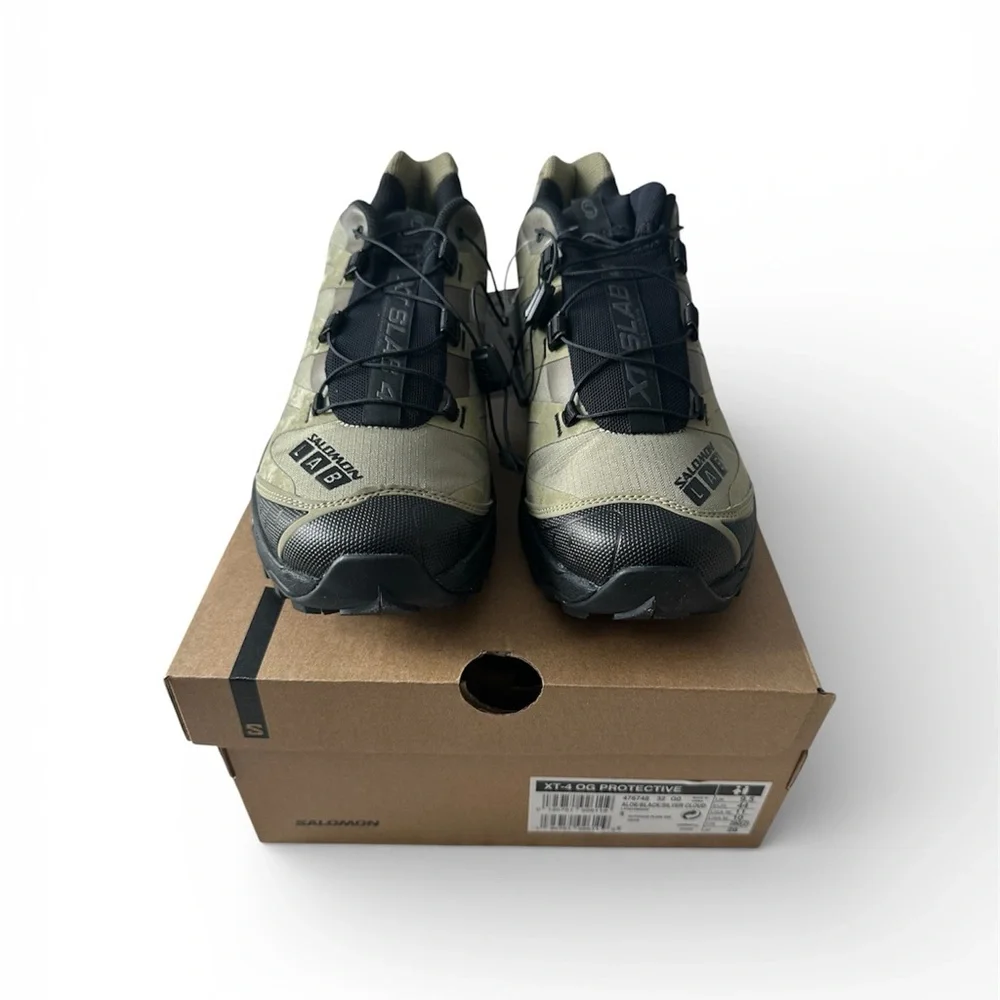Salomon XT-4 OG Protective Aloe Black Unisex M10/W11 NIB - Picture 3 of 6